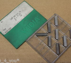 8x New Widia 235 69 040 36 4.15mm Carbide Parting Grooving Inserts CI327
