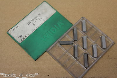 8x New Widia 235 69 040 36 4.15mm Carbide Parting Grooving Inserts CI327