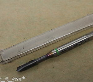 New DC Swiss HSS No. 10 x 32 Tpi UNF Spiral Point Machine Tap (Green Ring)ET1850