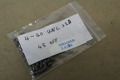 48 Armstrong HeliCoil Screwlock 3585-04CNx.224 Inserts No. 4 x40x2D UNC HC331