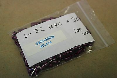 100 Armstrong HeliCoil Screwlock 3585-06CNx.414 Inserts No. 6 32x3D UNC HC339