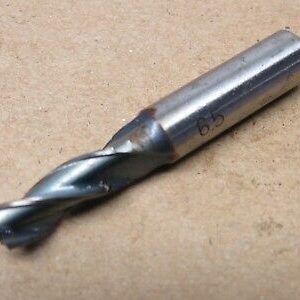 HSS TiALN Coated 6.5mm 3 Flute Slot Drill Milling Cutter MC709