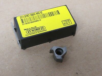 2x New P H Horn 311.6767.2924 MG12 Carbide Inserts For Grooving CI826
