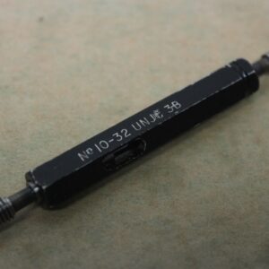 Matrix No. 10 x 32 Tpi UNJC NOGO & NOGO Core Thread Plug Gauges ME1086