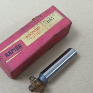 Rapier HSS Woodruff Cutter No.7 Fowlers 3/4" x 1/8" Milling Cutter