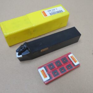 Sandvik DSBNR 3232P 12 Lathe Turning Tool & 10x SNMG 12 Carbide Inserts IT1731