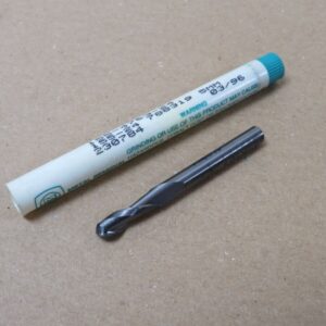 Metal Removal 5mm Solid Carbide 2 Flute Ball Nose Cutter MC1097