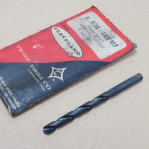 1x Cleveland 5/16" HSS Straight Shank Imperial Jobber Drill Made In USA