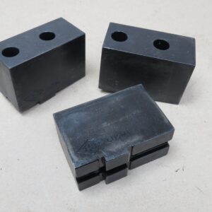 Thame Workholding CU204 Steel Soft Jaws For CNC Lathe Chucks RED