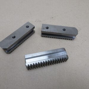 HWR UNIJaws GBK250 Base Jaws Turned Down For CNC Lathe Chuck RED