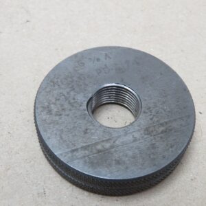 TT Ltd 3/8" Gas BSP NOGO Screw Thread Ring Gauge ME3958 RED2