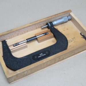VIS 5 - 6" Square Frame Micrometer VGC In Box (0.0001") Res