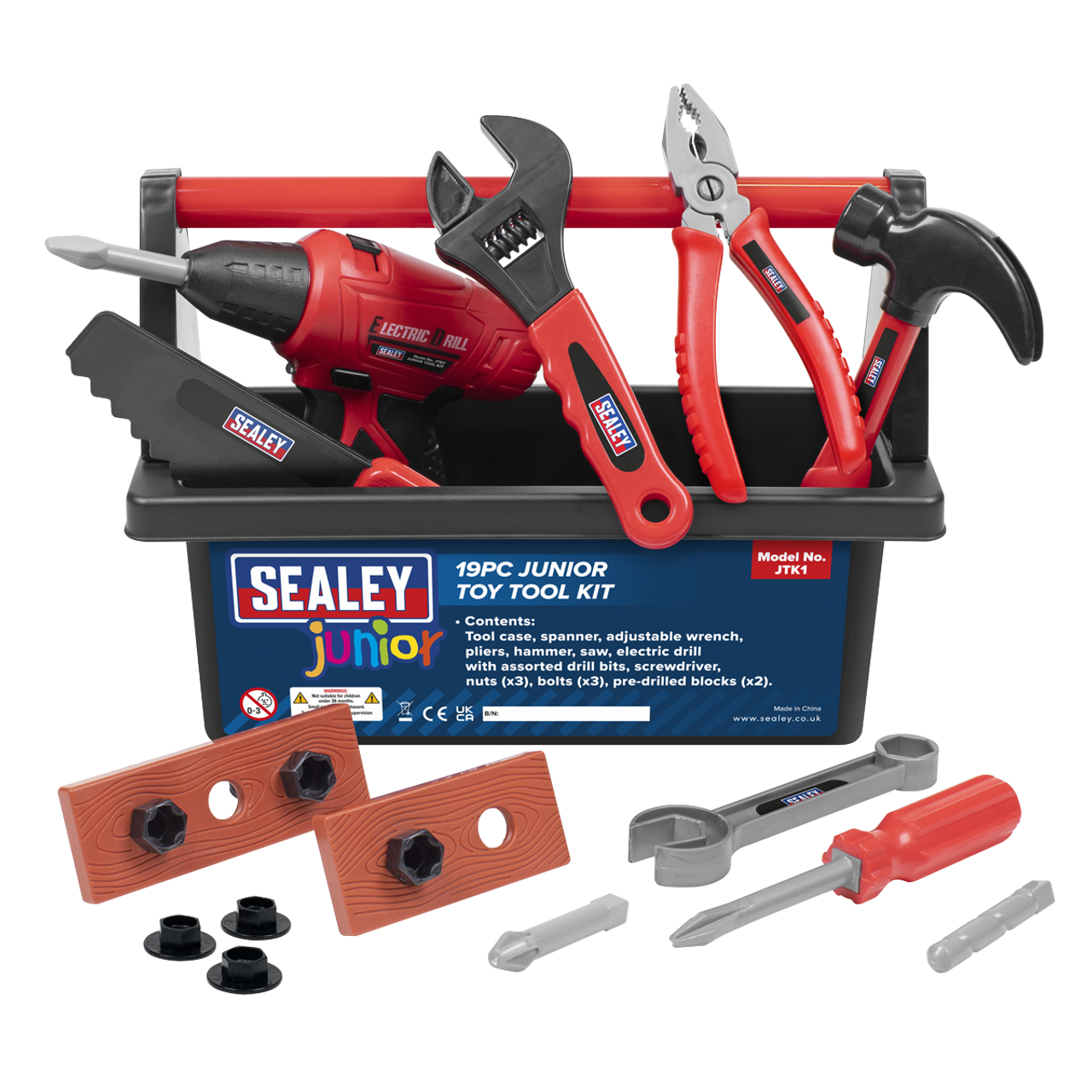 Sealey Junior Toy Tool Set 19pc