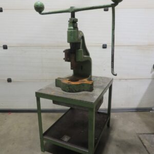 Norton No.4DB Fly Press On Stand 1" Shank Tooling & 9" Throat
